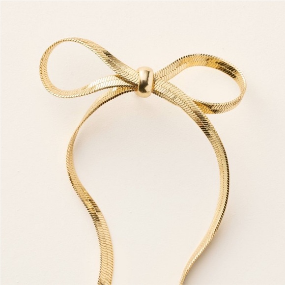 Kate Spade x Target Bow Linear Drop Stud Earrings - Picture 2 of 2